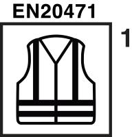 Clase 1 de la EN ISO 20471 Clase 1 de la EN ISO 20471